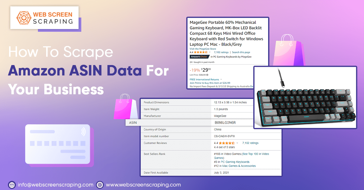 How To Scrape Amazon ASIN Data For Your Business